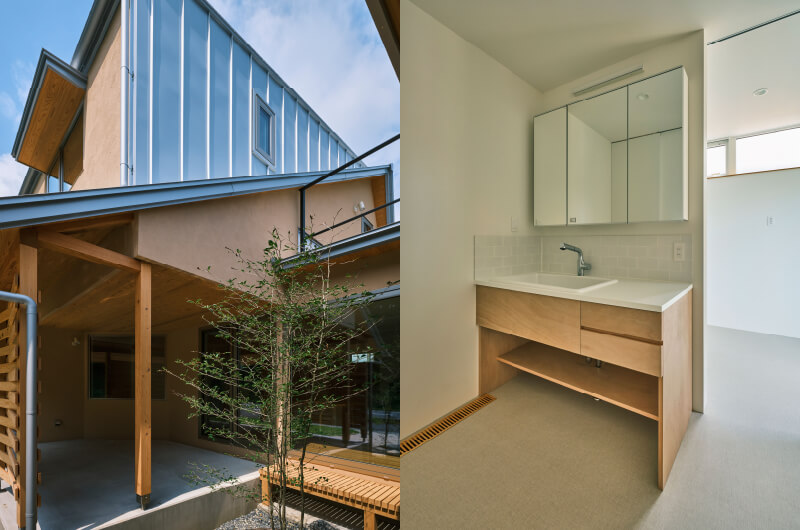日立市十王町モデルハウス|外観・洗面