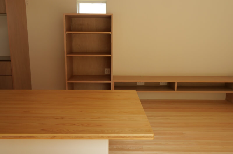 日立市十王町モデルハウス|造作棚