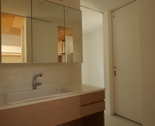 日立市十王町モデルハウス|洗面